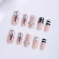 Angel Script Press-On Nails